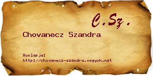 Chovanecz Szandra névjegykártya